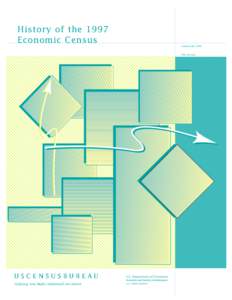 History of the 1997 Economic Census Issued July 2000
