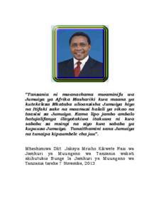 “Tanzania ni mwanachama mwaminifu wa Jumuiya ya Afrika Mashariki kwa maana ya kutekeleza Mkataba ulioanzisha Jumuiya hiyo na Itifaki zake na maamuzi halali ya vikao na taasisi za Jumuiya. Kama lipo jambo ambalo hatujal