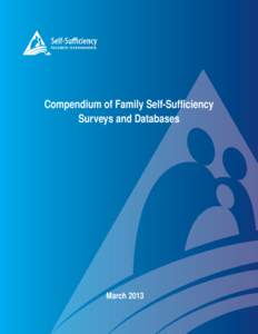 Compendium of Family Self-Sufficiency Surveys and Databases