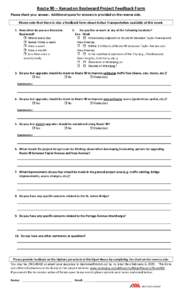 42031 Route 90 - Open House feedback form rst[removed]