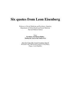 Microsoft Word - Eisenberg Quotes.doc