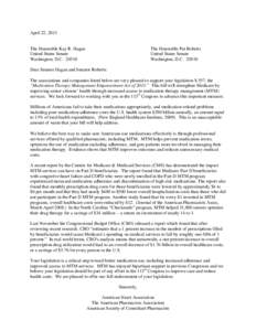 Microsoft Word - Hagan Roberts 113th MTM bill -- Endorsement Letter.doc