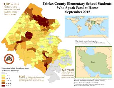 Fairfax County Elementary School Students Who Speak Farsi at Home