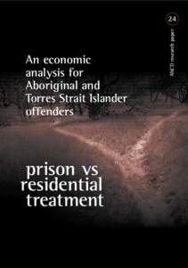 An economic analysis for Aboriginal and Torres Strait Islander offenders