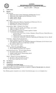 AGENDA ROCKINGHAM COUNTY COMMISSIONERS Commissioners Conference Room - Brentwood, New Hampshire June 24, 2014 – 3:30 p.m.