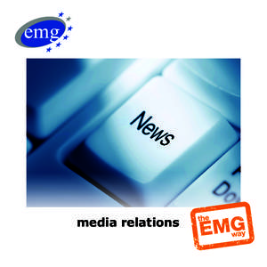 media relations  Effective Media Relations The Right Mix