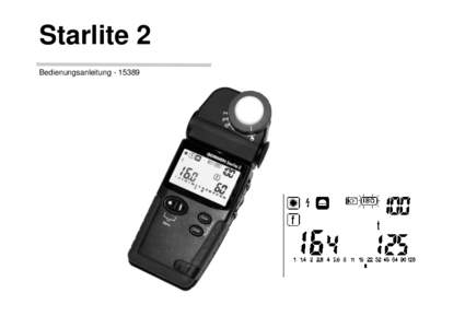 Starlite 2 Bedienungsanleitung 