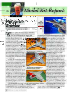 Model Kit Report Keith Pruitt Hasegawa Growler A great build comes to an end.