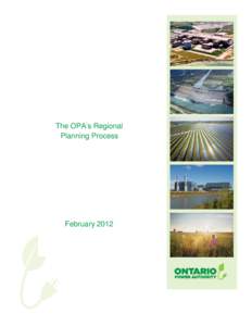 The OPA’s Regional Planning Process February[removed]ddf