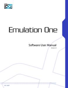 Software User Manual Version 1.0 End User License Agreement (EULA) Do not use this product until the following license agreement is understood and accepted. By using this product, or allowing anyone else to do so, you a