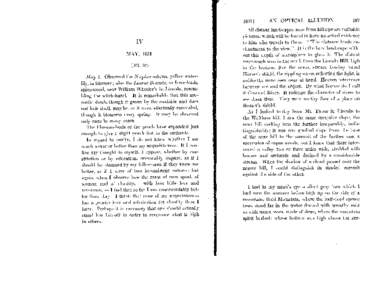 IV MAY, 1851 (,E,T. 33) May 1 . Observed the Nuphar advena, yellow waterlily, in blossom ; also the Laurus Benzoin, or fever-bush,