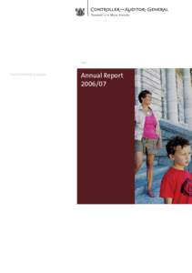 Annual Report for the year ended 30 June 2007