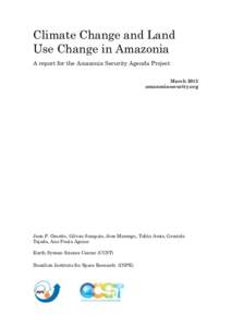 Microsoft Word - Climate Change and Land Use Change in Amazonia.docx