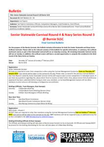 Senior Statewide Carnival - Burnie SLSC[removed] & [removed]xlsx