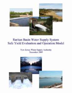 New Jersey Water Supply Authority  Safe Yield Model December[removed]TABLE OF CONTENTS