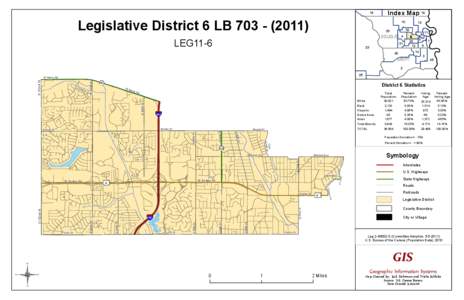 15  Legislative District 6 LB[removed]Index Map 16 10