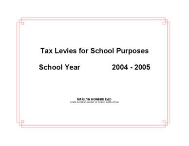 Tax Levies for School Purposes[removed]