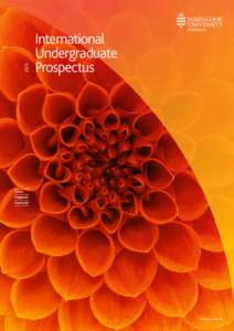 2015  International Undergraduate Prospectus