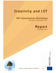 Creativity and ICT FET Consultation Workshop Brussels, 28 November[removed]Report