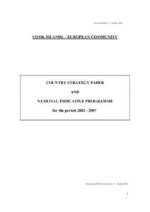 Nauru:  Country Strategy Paper