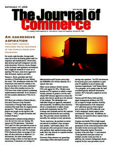 September 17, 2008  An aggressive aspiration Third-party logistics providers taking advantage