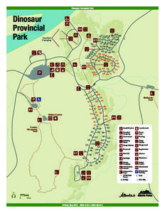 Dinosaur Provincial Park / Geography of Canada / Newell County /  Alberta / Alberta / Tillebrook Provincial Park