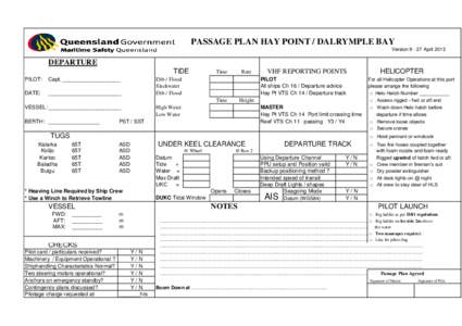 Microsoft PowerPoint - Hay Point Depature Passage Plan-Ver 9.0 Apri