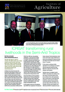 International Crops Research Institute for the Semi-Arid Tropics / Academia / Research / Agriculture / Agricultural University / CGIAR