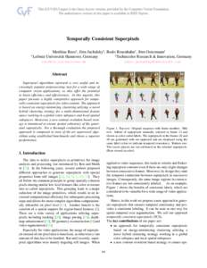 Image segmentation / Cluster analysis / Artificial intelligence / Framing / Statistics / Vision / Rigid motion segmentation / Video Sequences Saliency Map