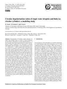 Atmos. Chem. Phys., 12, 4207–4214, 2012 www.atmos-chem-phys.netdoi:acp © Author(sCC Attribution 3.0 License.  Atmospheric