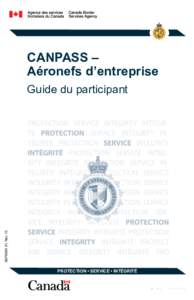 CANPASS – Aéronefs d’entreprise BSF5065 (F) Rév. 13  Guide du participant