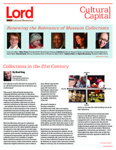 Cultural Capital Cultural Resources  SPRING 2011