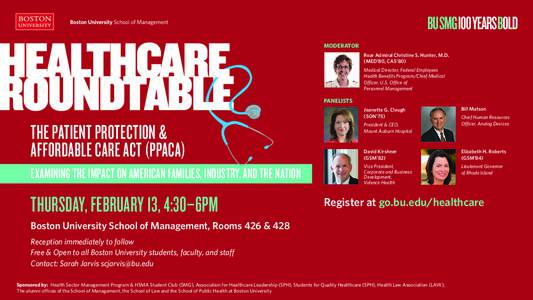 HEALTHCARE ROUNDTABLE THE PATIENT PROTECTION & AFFORDABLE CARE ACT (PPACA)  EXAMINING THE IMPACT ON AMERICAN FAMILIES, INDUSTRY, AND THE NATION