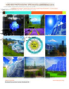 43RD IEEE PHOTOVOLTAIC SPECIALISTS CONFERENCEIC TA OL