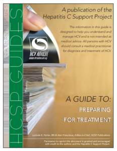 A Guide to Hepatitis C - Preparing for Treatment