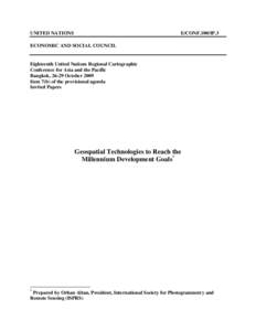 Microsoft Word - IP 3 - ALTAN Geospatial Technologies& MDGs.doc