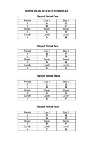 Homeroom / North Moore High School