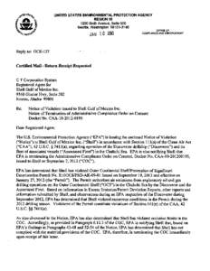 Environment / Pollution in the United States / Air pollution in the United States / Shell Oil Company / Clean Air Act / United States Environmental Protection Agency / Best Available Control Technology / Emission standards / Pollution / Environment of the United States