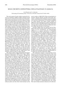 484  Florida EntomologistDecember 2003