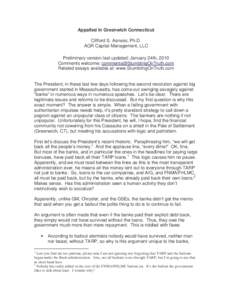 Microsoft Word - Appalled In Greenwich Connecticut.doc
