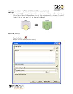 http://webhelp.esri.com/arcgisdesktop/9.3/index.cfm?id=1342&pid=1336&topicname=Union_(Analysis)  Union – Computes a geometric intersection of the Input Features. All features will be written to the Output Feature Class