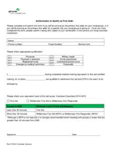 Microsoft Word - AuthQualifyFirstAider.doc