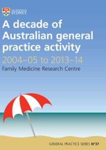 A decade of general practice activity[removed]to[removed]
