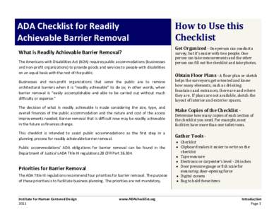 Microsoft Word - ada checklist intro