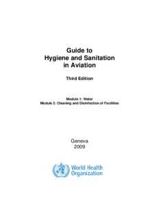 Microsoft Word - Guide to Hygiene and Sanitation in Aviation - third edition.doc