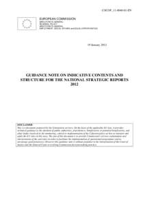 COCOF_11[removed]EN EUROPEAN COMMISSION DIRECTORATE-GENERAL REGIONAL POLICY DIRECTORATE-GENERAL EMPLOYMENT, SOCIAL AFFAIRS and EQUAL OPPORTUNITIES