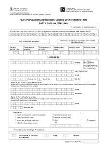 Form approved by Order No. 278 of 26 November 2009 of the General Director of Statistics Lithuania