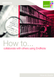 How to guide - collaborating.indd