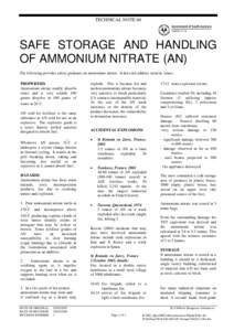 Fertilizers / Functional groups / Explosives / Ammonium nitrate / Explosive material / AZF / Ammonia / Urea / Trinitrotoluene / Chemistry / Nitrogen metabolism / Nitrates