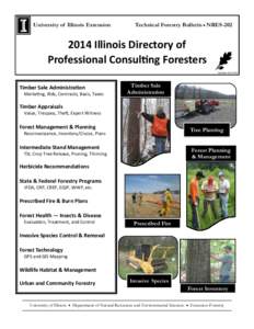 University of Illinois Extension  Technical Forestry Bulletin  NRES[removed]Illinois Directory of Professional Consulting Foresters